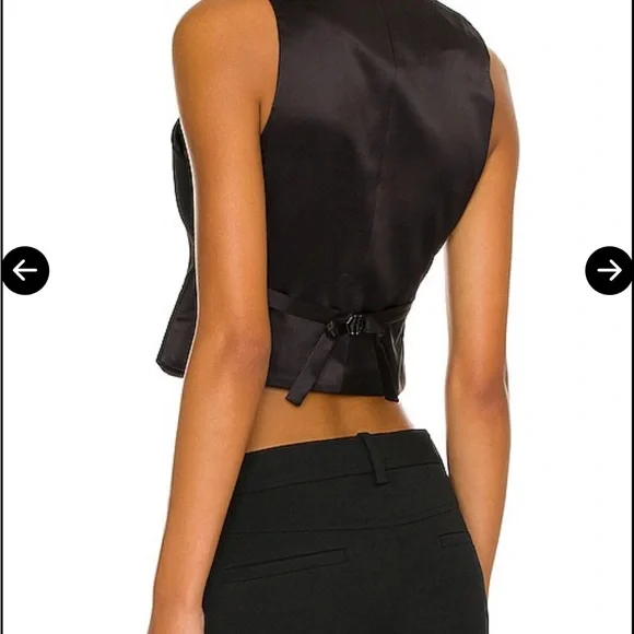 A.L.C. Huxton Vest in Black size 10. New with tags!!! - Picture 3 of 4